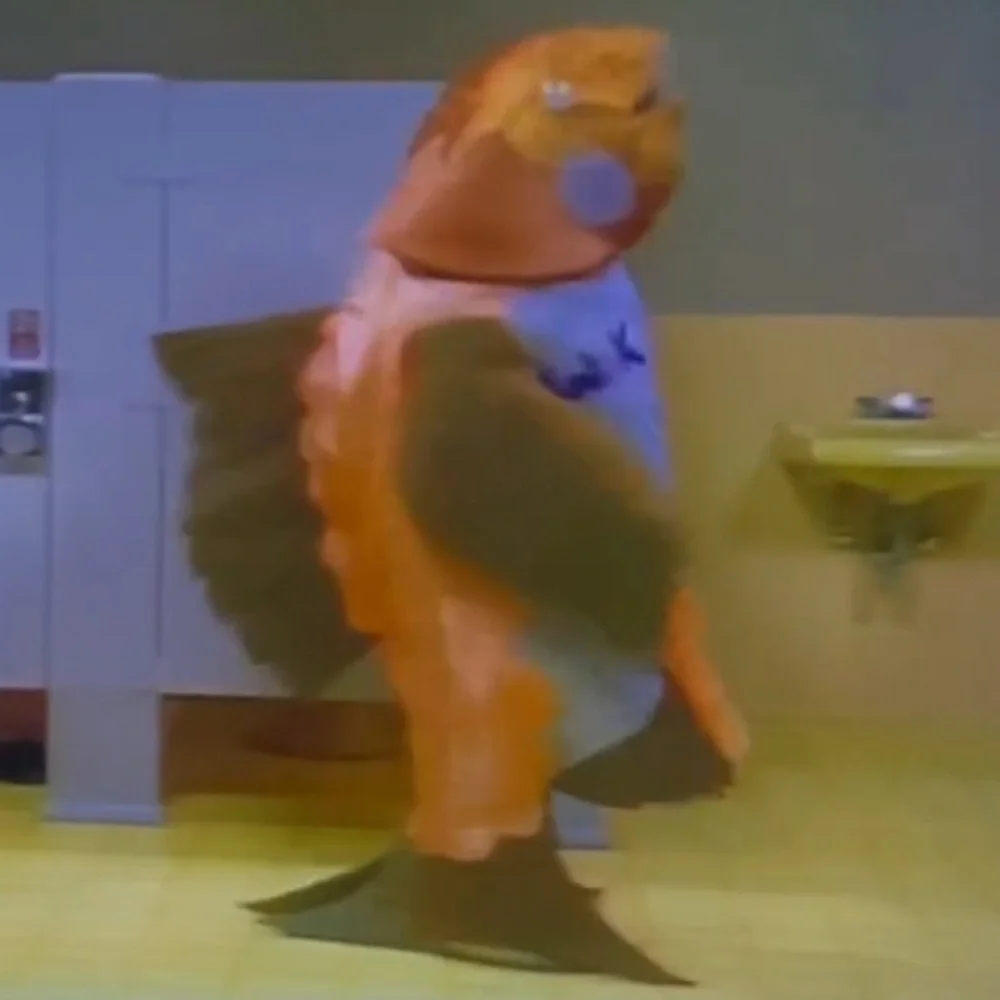 Costume Iridescent Fish: Custom-Made Sockeye Salmon